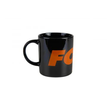 Fox Black & Orange Logo Ceramic Mug