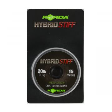 Korda Hybrid Stiff 15m 20Lb Weedy Green