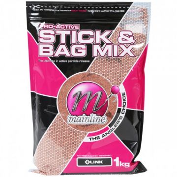 Mainline Pro-Active Bag & Stick Mix 1kg The Link