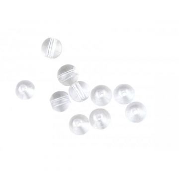 Spro Round Glass Beads Clear Diamond 10st. 6 mm