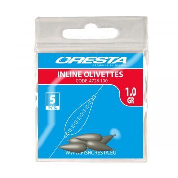 Cresta Inline Olivettes 1.25 gr 5st.