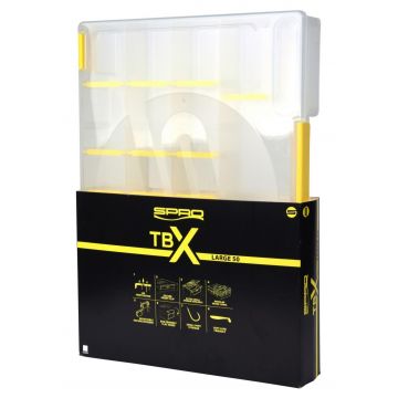 Spro TBX Large 50 Box Clear