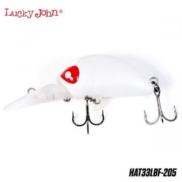 Lucky John Haira Tiny Plus One 44LBF 4,4 cm Floating Colour-205 / Snow White