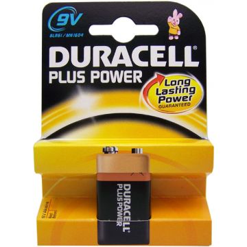 z Duracell Batterie Plus 9Volt
