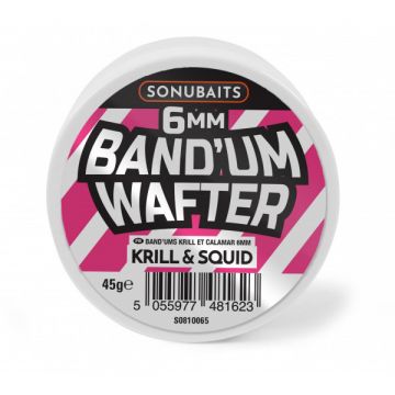 Sonubaits Band'Ums Wafters 6mm Krill and Squid