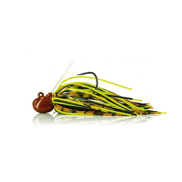 Molix Nano Jig 7gr Green Pumpkin Flash main product photo