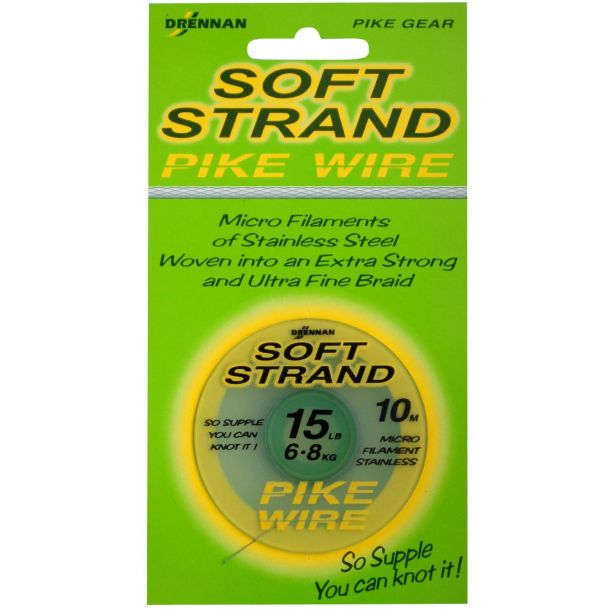 Drennan Soft Strand Wire 10m 20lb 0,30mm 9,1kg main product photo