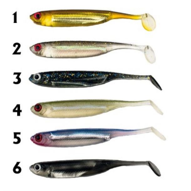 Behr Dropshot Minnow 8cm Golden Glitter 5st main product photo