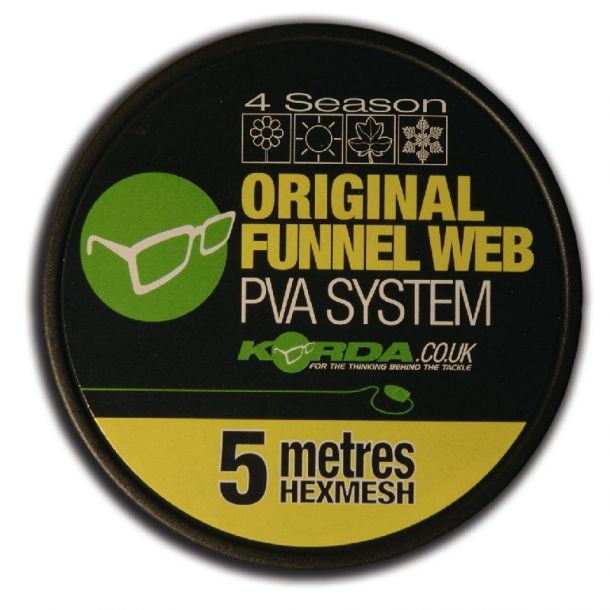 Korda PVA Funnel Web Hexmesh 5 m refill main product photo