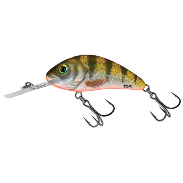 Salmo Rattlin Hornet Floating 4,5cm Yellow Holographic Perch main product photo
