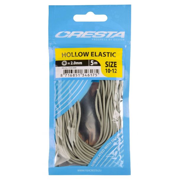 Cresta Hollow Elastic 2.0 mm 5 m grey main product photo