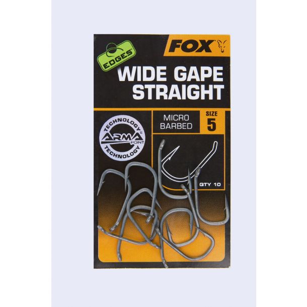 Fox Edges Armapoint Wide Gape Straight Size 6 10St. main product photo