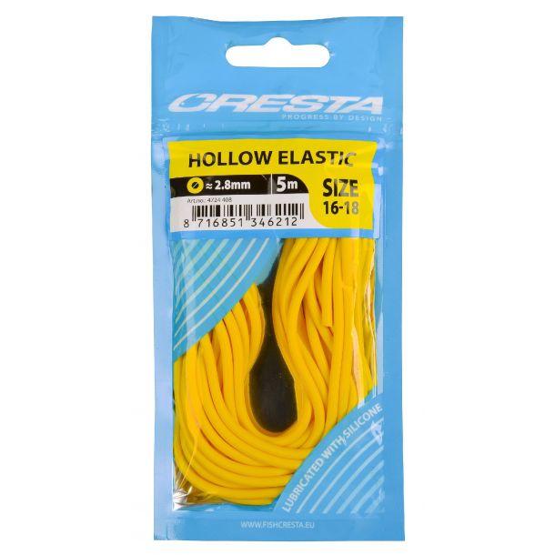 Cresta Hollow Elastic 2.8 mm 5 m Yellow main product photo