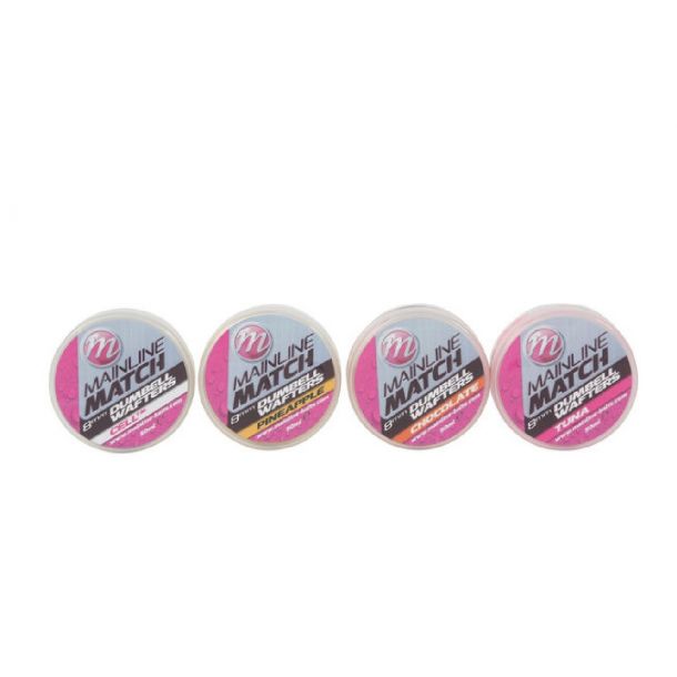 Mainline Match Dumbell Wafters 8mm Pink Tuna main product photo