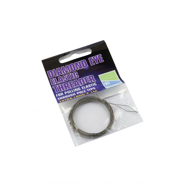 Preston Diamond Eye Elastic Threader Extra 2.1M main product photo