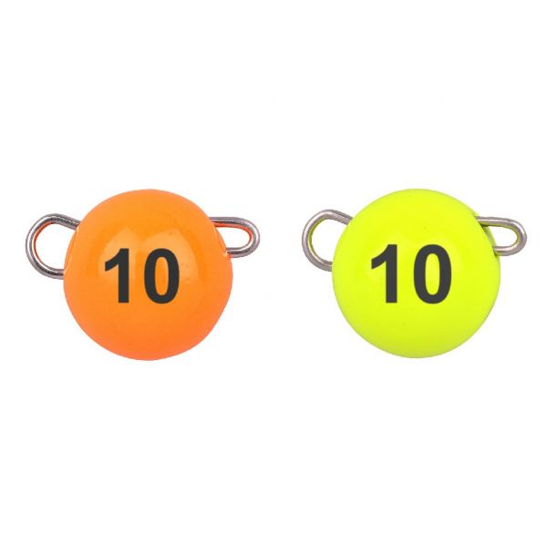 Spro Bottom Jig Glow Orange/Chart 3 gr main product photo