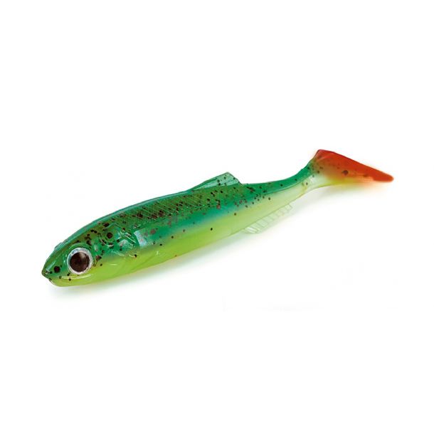 Molix RT Shad 17,5cm 7inch 1st. UV Orange Tail main product photo