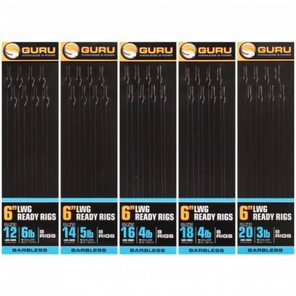 Guru LWGS Pole Rigs 15Cm Size 12 - 0,17 mm main product photo