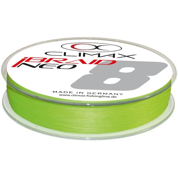 Climax iBraid Fluo-Chartreuse 100m 0,18mm 15,7kg main product photo