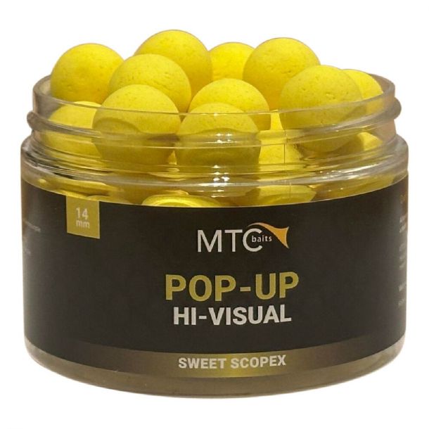 MTC Baits Sweet ScopeX Pop-Up Hi-Visual 14mm main product photo