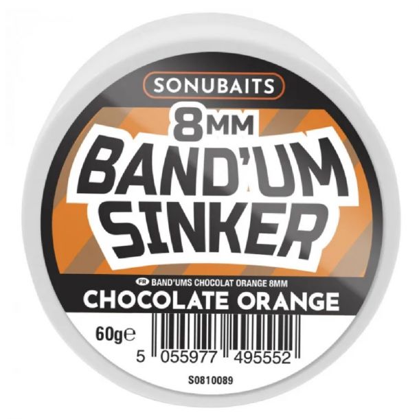 Sonubaits Band'Um Sinker 8mm Chocolate Orange main product photo