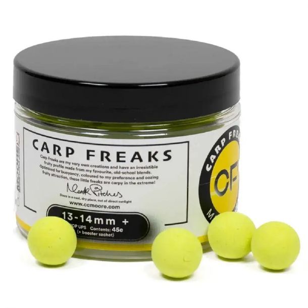 CC Moore Carp Freaks + Pop Ups Yellow 13-14mm main product photo