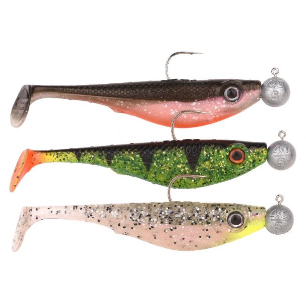 Spro Iris Shad To Go 8cm 5gr UV Salt & Pepper, Perch, Olive main product photo