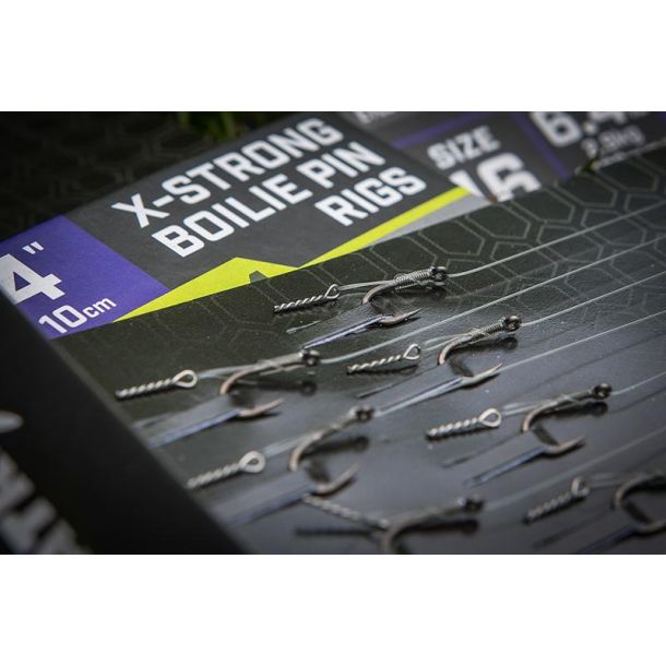 Matrix MXC-4 X-Strong Boilie Pin Rigs 10 cm 8st. 12 Barbless / 0.23mm main product photo