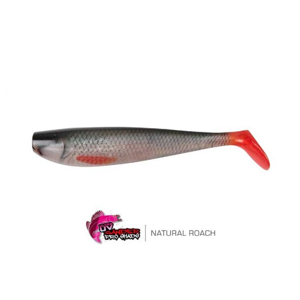 Fox Rage Zander Pro Shad 14cm Ultra Natural Roach main product photo