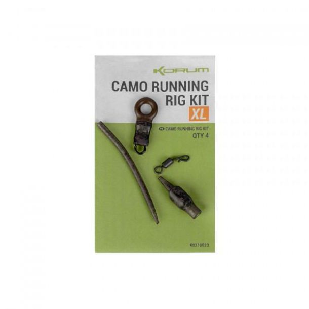 Korum Camo Running Rig Kit 4st. X-Large main product photo