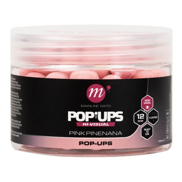 Mainline High Visual Mini Pop-ups 12mm Pink Pinenana main product photo