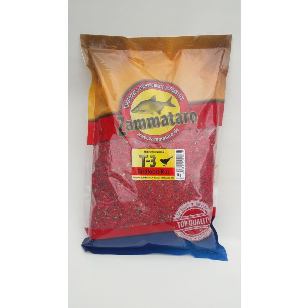 Zammataro T-3 Birdfood Rot 1 kg main product photo
