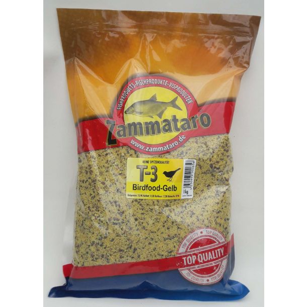 Zammataro T-3 Birdfood Gelb 1 kg main product photo