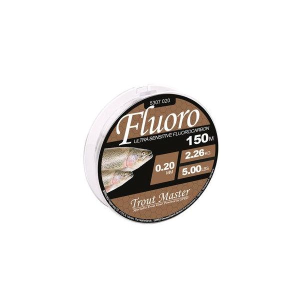 Spro Troutmaster Fluorocarbon Mainline 150m 0.16 mm main product photo