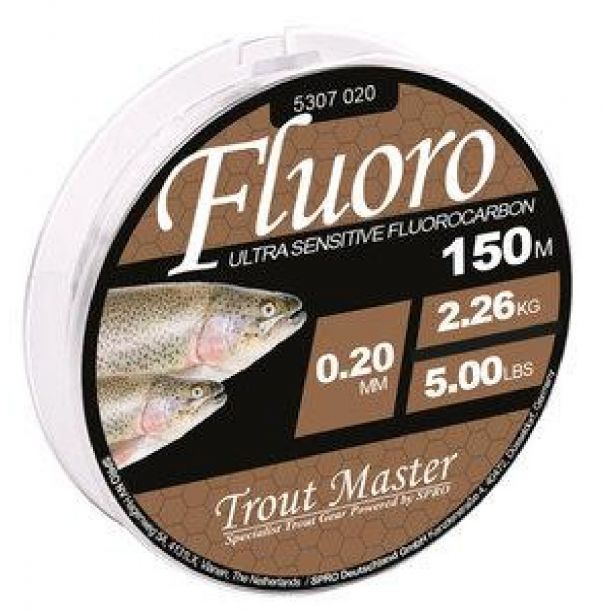 Spro Troutmaster Fluorocarbon Mainline 150m 0.22 mm main product photo