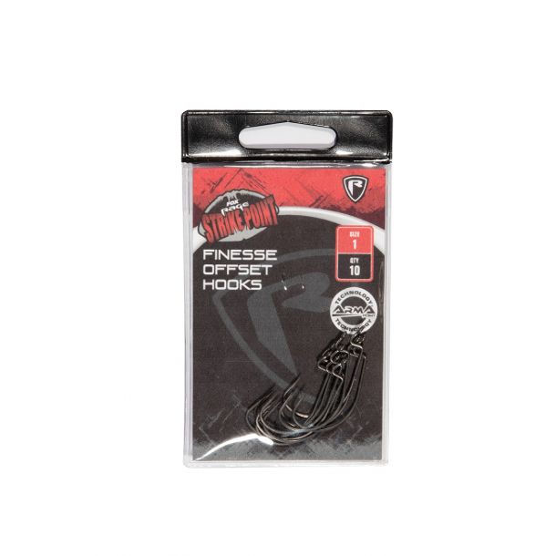 Fox Rage Strike Point Finesse Offset Hooks Size 2 10st. main product photo
