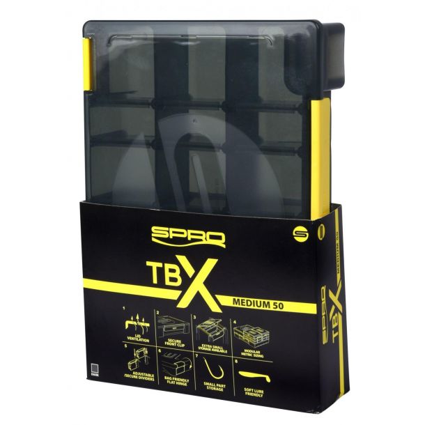 Spro TBX Medium 50 Box Dark main product photo