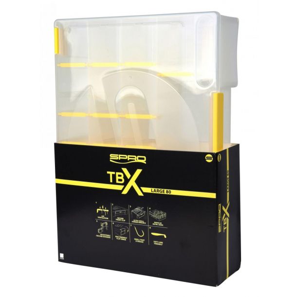 Spro TBX Large 80 Box Clear main product photo