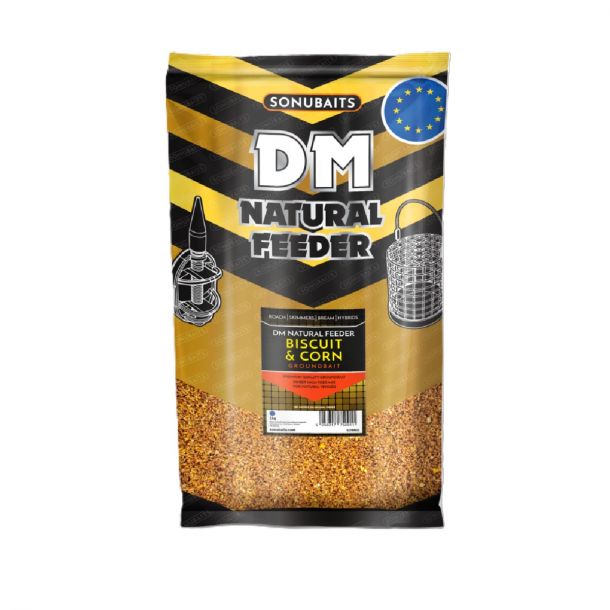 Sonubaits DM Natural Feeder Biscuit & Corn 1Kg main product photo