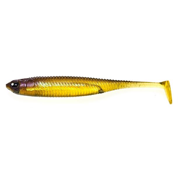 Lucky John 3D Makora Shad Tail 10 cm 6st. Colour-004 / Purple Back main product photo