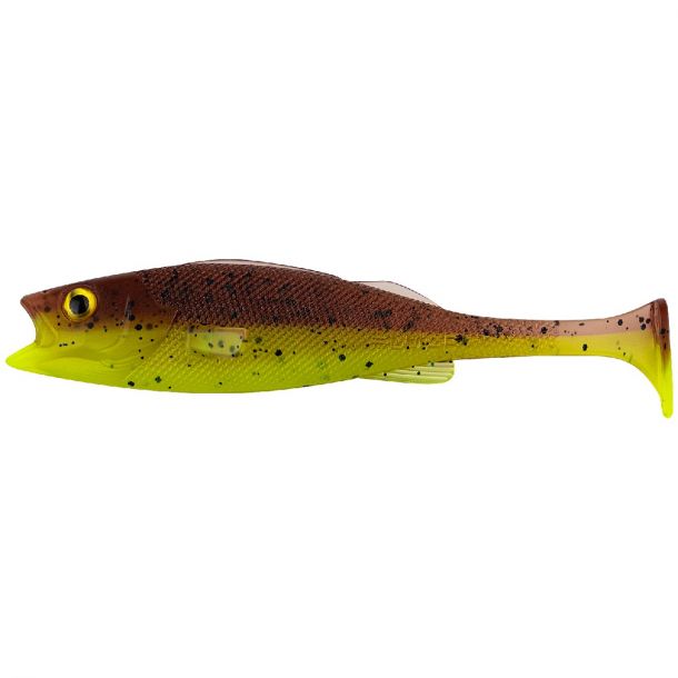 LMAB KØFI Perch Shad 7 cm 5st. Ghost Perch main product photo
