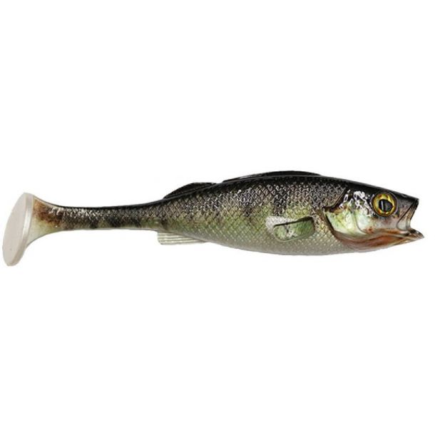 LMAB KØFI Perch Shad 11 cm 4st. Zander Skin main product photo