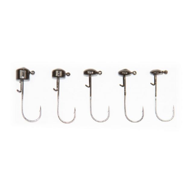 X Zone Ned Rig Head Green Pumpkin 2/0 5st. 3,5 gr main product photo