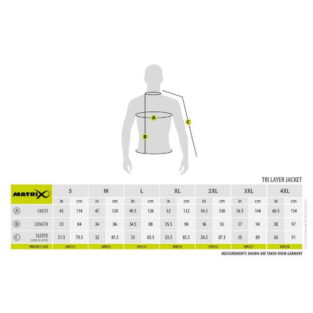 Fox Matrix Tri-Layer Jacket 25K XX-Large main product photo