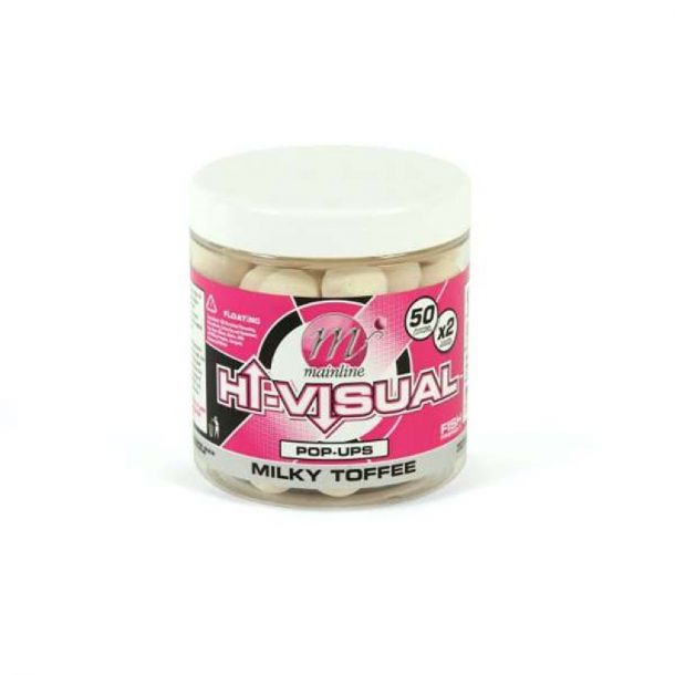 Mainline High Visual Pop-Ups 15mm White Milky Toffee main product photo