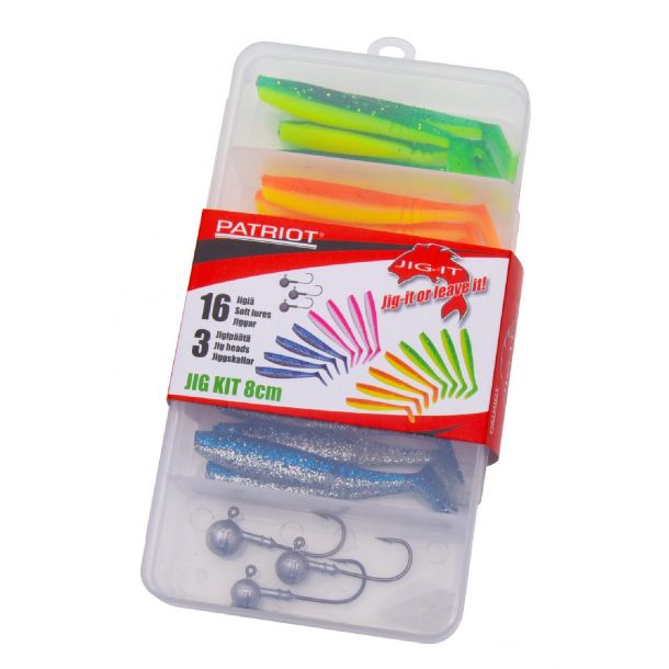Patriot Jig-It Assortment 8 cm 16+3 pc. main product photo